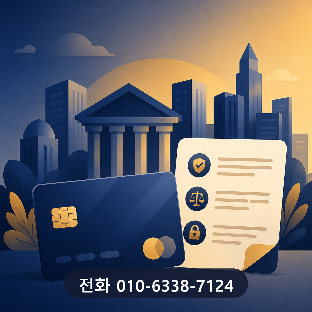 하나카드 카드깡 카드사 약관 확인 이미지