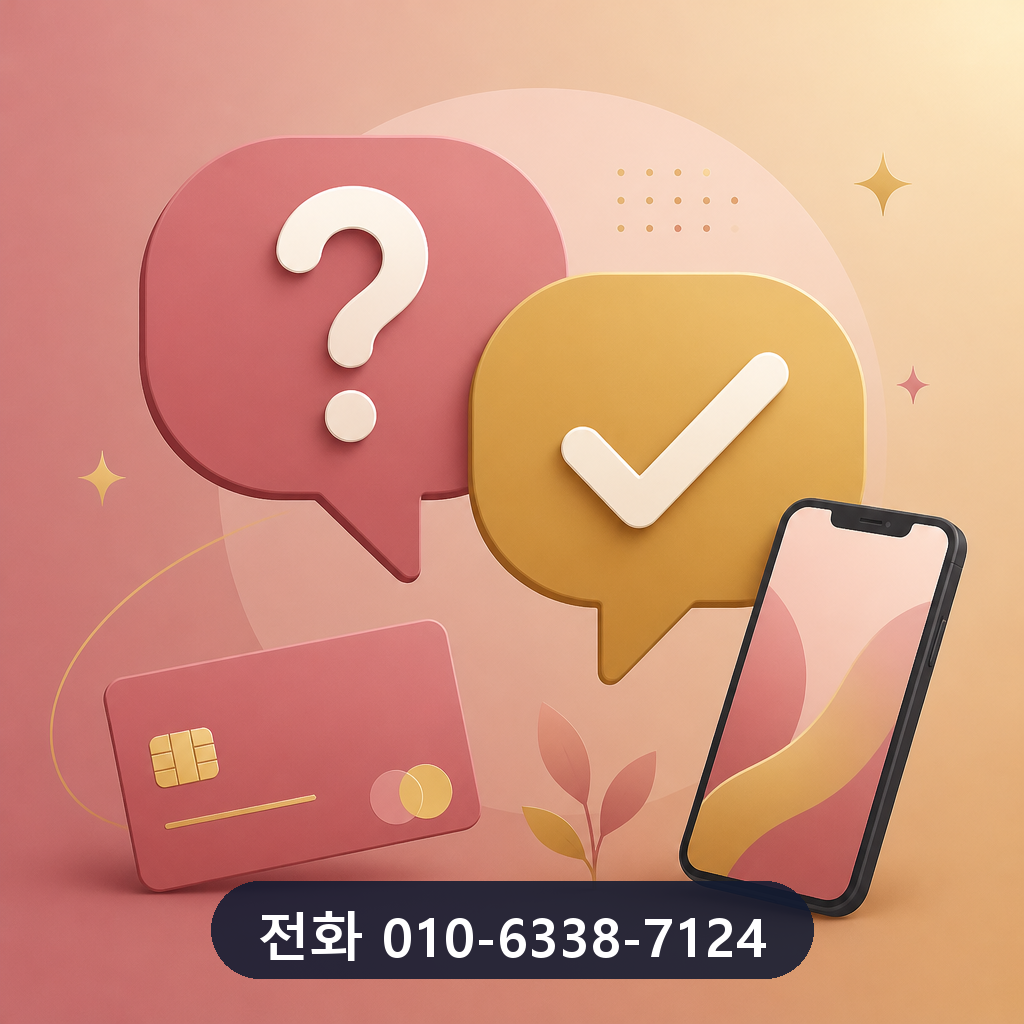 하나카드 카드깡 자주 묻는 질문 이미지